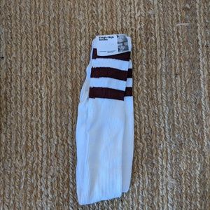 American Apparel thigh high socks